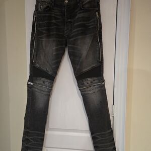 Men's AMIRI Jeans with Zipper Details